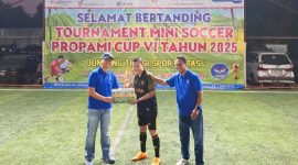Foto : PROPAMI CUP VI 2025 di TriboOn Mini Soccer, Jeruk Purut, Jakarta Selatan (19/7/25). (Doc.Ist)
