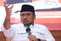 KPK memanggil Mantan Menteri Agama Yaqut Cholil Qoumas. (Facebook.com @Yaqut Cholil Qoumas)